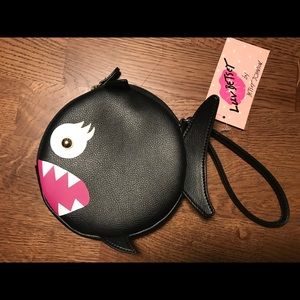 NWT Cute Betsy’s Johnson Piranha Coin Wristlet